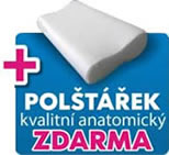 Kvalitní anatomický polštářek ZDARMA